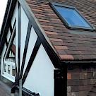 <p>Side Dormer roof complete with mock Tudor timbers matching the existing front gable.</p>