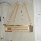 <p>Start of extractor hood.</p>