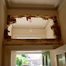 <p>Top light being created in hallway. Brighton</p>