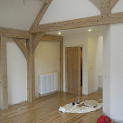 <p>Solid oak floor.</p>