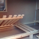 <p>Storage under bed.</p>
